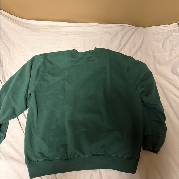 Carhartt Men's Forest Green Crewneck Sweater - Picture 5 of 5